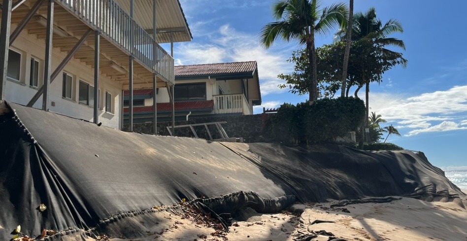 north shore erosion